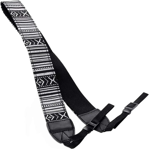 WANBY Canvas Neck Shoulder Camera Strap with Quick Release Buckles for DSLR SLR