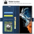 QLTYPRI Samsung Galaxy S22 Ultra Case - Premium PU Leather Cover with Card Holder, Shockproof Flip Wallet Case