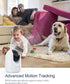 MUBVIEW Cameras for Home Security, 2.4G WiFi 2K Indoor Wired Baby/Pet Camera with Night Vision, 24/7 Record, 2-Way Audio
