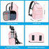 MOSISO Camera Sling Bag, Crossbody Sling Backpack for DSLR/SLR/Mirrorless with Tripod Holder & Removable Inserts, Pink