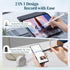 2 in 1 Stylus Pen for Touchscreen, High Sensitivity Rotatable Disc Stylus for iPhone, iPad Pro, Samsung Tablets (2-Pack)