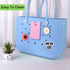 Phone Holder for Bogg Bag, Compatible with Simple Modern Bag & X Large Bogg Bag Accessories, Pink ABS Plastic Case
