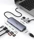 fairikabe 10 1, 1Gbps 100W 3.5 USB C Docking Station Dual Monitor in USB-C Hub to HDMI VGA Adapter with Ethernet
