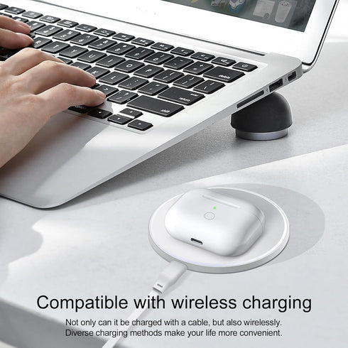 Wireless Charging Case for AirPods Pro 2nd & 1st Generation, Charger Case Replacement with Bluetooth Sync Button