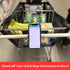 Maxby Shopping Cart Phone Holder | MagSafe Compatible Magnetic Mount for Grocery & Supermarket Carts | Flexible
