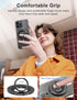 EWA MagOne Ultra (Ring Edition) Phone Grip Stand with Replaceable Metal Finger Ring, Removable Magnetic Ring Holder