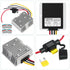 20A 240W Waterproof Voltage Converter 18V 20V 24V 36V 48V to 12V with Fuse Buck Reducer for Golf Cart (Inputs 18V-60V)