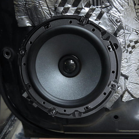 6.5'' Front Door Speaker Spacer Compatible with Honda Accord Civic CRV CRZ Insight Odyssey 6-6.75 inch Install Base