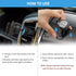 KSWNG Universal Air Vent Car Mount - 360° Rotation Clip Car Mount Phone Holder with Adjustable Switch Lock for