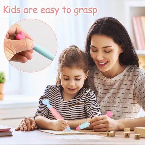 3pcs Kids Stylus Pens, Premium Cute Crayon Stylus for Touch Screens, Children's Touch Screen Stylus for Devices