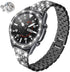 Bands Compatible with Samsung Galaxy Watch 3 (45mm), 22mm Full Rhinestone Diamond Stainless Metal Strap for Women Men