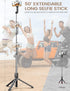 Portable 5 in 1 Selfie Stick Phone Tripod with Remote, Wireless Tripod for Cell Phone Compatible with iPhone 15/14/13
