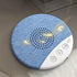 Generic 3.5mm Ultra Slim Pillow Speaker, Compact Sleep Sound Device, Jack Audio Pad with White Noise, Soft Silicone