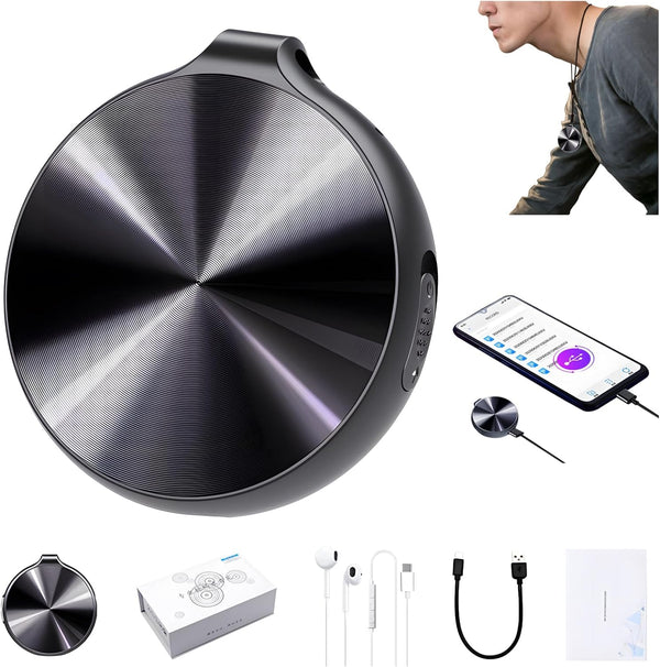 BINGONE HD Smart Voice Recorder with One-Touch Recording & Playback, Recorder Noise Cancellation