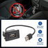 Anina USB Port Car Charger for Honda, Male to Female USB Power Socket Adapter for Civic CRV Accord Jazz (44 * 26mm)