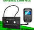 Car Cassette Adapter, Connect Smartphones and Laptops to Tape Decks, Stream Music via Car Speakers