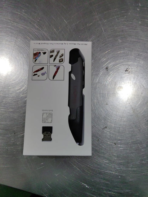 lychee Wireless Optical Pocket Pen Mouse, 2.4GHZ USB, Adjustable 800/1200/1600 DPI Mini Air Mouse for PC Laptop Mac