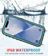 Waterproof Shockproof Case for iPhone 13, Full-Body Sturdy Cover with Camera Lens Protector and Built-in Screen