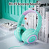 INFURTURE Kids Headphones with Microphone, Volume Limit 94dB, Wired Headphones for School, Travel, Compatible with