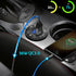 High Voltage USB Outlet 12V-60V Aluminum Car Charger Socket, PD 30W USB C and QC 36W Waterproof Cigarette Lighter