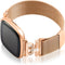 Magnetic Bands Compatible with Fitbit Sense 2/Fitbit Versa 4/Fitbit Sense/Fitbit Versa 3, Mesh Stainless Steel Bling