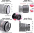 105mm to 86mm Camera Lens Adapter, 105mm-86mm Filter Step-Down Ring, CNC Machined for 86mm Filters