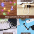 Adhesive Cable Management Clips, 50Pcs Adjustable Nylon Wire Clips with Strong Adhesive Tape & Extra Screw for Home