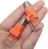2PCS RJ45 Converter Adapter, Coaxial Barrel Coupler Connector, Coax Straight Connector