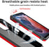 SunStory Moto G Play 2024 Case, Red with HD Screen Protector & Slide Camera Cover & Kickstand