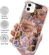 Aesthetic Iconic Painting Art Case for iPhone 11, Renaissance Old Painting Collage TPU Bumper Cover for Teens Men Women