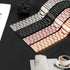 RuenTech Band for TOZO S5&TOZO S3 Smart Watch, Adjustable Stainless Steel Replacement Strap