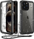 WIFORT Waterproof Case for iPhone 12 Pro - Built-in Screen Protector, Water Resistant Cover, Protective Drop Protection
