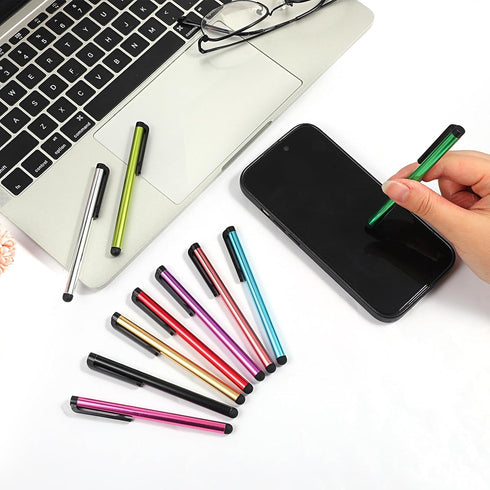 Exclaith 150 10 Pcs Styluses Pens for Touch Screens Universal Stylus Compatible with Touch Screens Capacitive Stylus