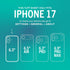 17 2-Pack 9H 17 2-Pack Smartish iPhone Screen Protector + Camera Lens Covers - Tuff Sheet - Tempered Glass Easy Install