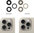 3pcs/Set Rear Camera Lens Replacement for iPhone 15 Pro, Glass Replacement with Pre-Installed Adhesive