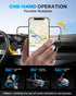 Tophot 360 for MagSafe Car Mount, Car Phone Holder for Dashboard, Rotatable Magnetic Phone Holder for Cars, Strong