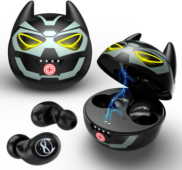 Wireless Earbuds for Kids Boys, Bluetooth Earphones with Mic, IPX5 Water Resistant, 36H Playtime