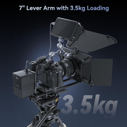 SmallRig 7" Rosette Magic Arm, Camera Monitor Mount, Articulating Arm with 1/4"-20 Screws and Anti-Twist Pins, Max Load