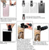 Phone Camera Lens Kit 10 in 1 for iPhone, Samsung, Android, 22X Telephoto, 0.62X Wide Angle, Macro, Black