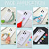 12 Pcs Cell Phone Finger Ring Adhesive Metal Phone Finger Grip Heart Shaped Cell Phone Ring Holder Phone Accessories Charm Loop Stand Phone Charm Hook for DIY Phone Case Pad Tablet Supplies