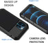 Lanhiem Metal Case for iPhone 12, Heavy Duty Shockproof Rugged Case with Built-in Glass Screen Protector (Black)