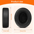Replacement Ear Pads for Beats Studio 2/3 Headphones, Noise Cancelling Foam, Soft Protein Leather (Black)
