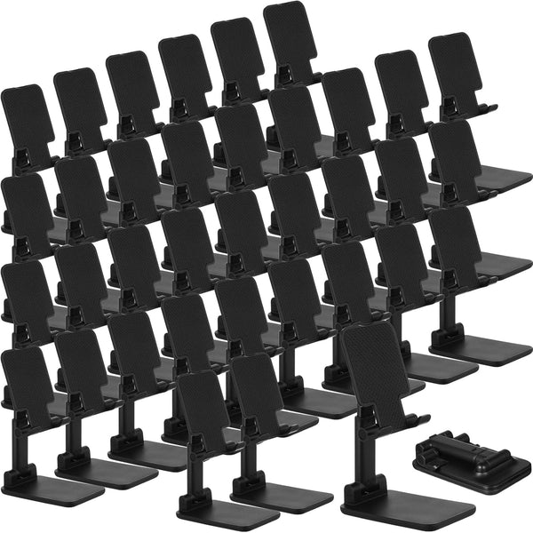 Wonderjune 12 Pcs Cell Phone Stand for Desk Phone Holder Stand Foldable Angle