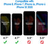 JETech Screen Protector for iPhone SE 3/2 (2022/2020 Edition), iPhone 8/7/6s/6, 4.7-Inch, Tempered Glass Film (2-Pack)