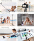 PEUJTEO 69-inch 3,pocket4,Phone Selfie Stick Tripod with Remote Control,Lightweight,Aluminum Alloy, Tripod