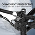 Out Front Bike Combo Mount for Garmin Edge Wahoo Elemnt Computer, Extended Cycling Mount for Bryton Cateye GoPro