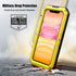 Beasyjoy Waterproof Case for iPhone 11, Metal Military Grade, Heavy Duty Defender