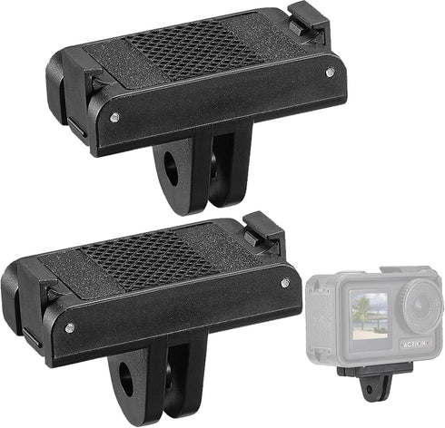 PCTC 2PCS Magnetic Adapter Mount for DJI Osmo Action 4/3, Quick Release Adapter for Vlogging & Selfie