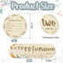 Threetols 11PCS Wooden Baby Monthly Milestone Cards Sign, Double Sided Newborn Photography Prop Pregnancy Journey Baby