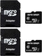 INLAND Micro Center 128GB Class 10 MicroSDXC Flash Memory Card with Adapter for Mobile Device Storage (2 Pack)